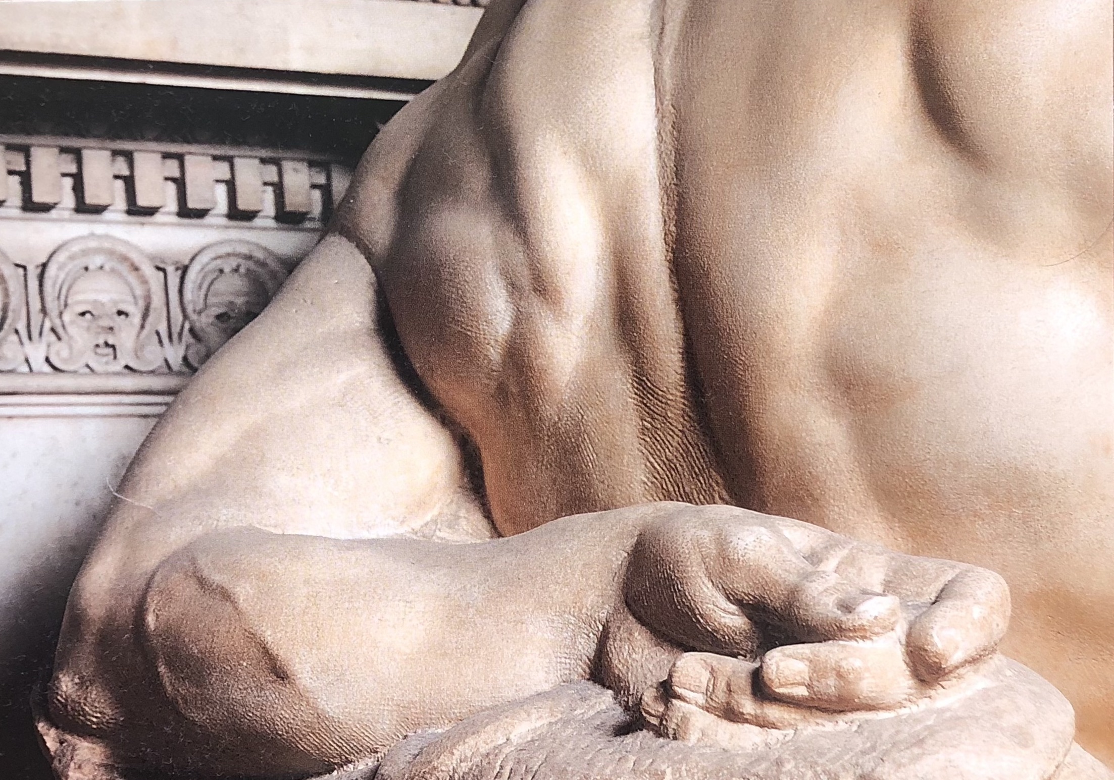 michelangelo, 1531, detail from day